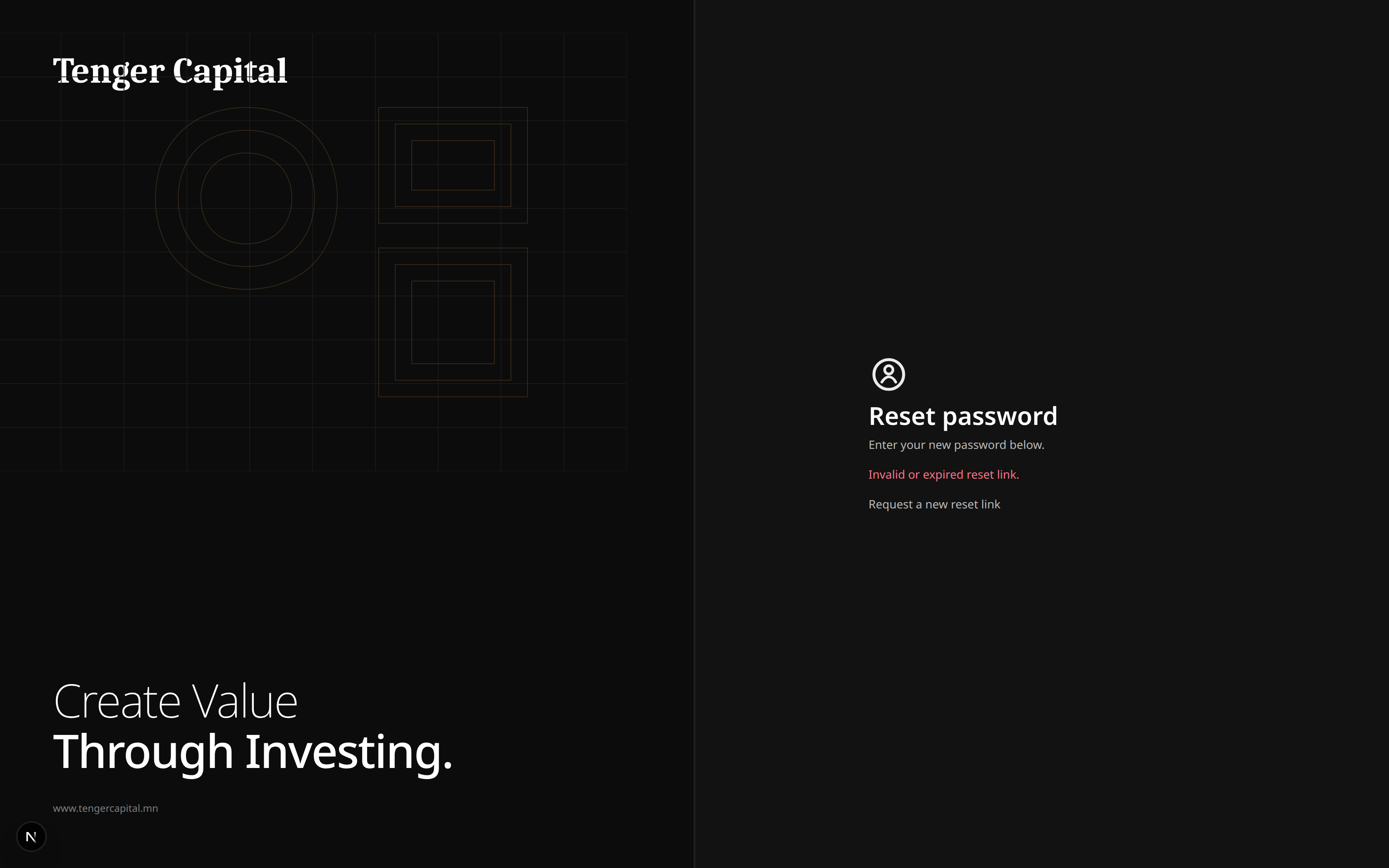 Reset Password